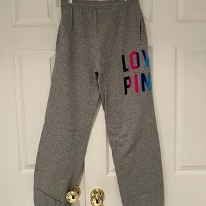 $10 Firm! Pink Grey XS Sweatpants